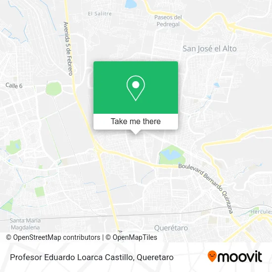 Mapa de Profesor Eduardo Loarca Castillo
