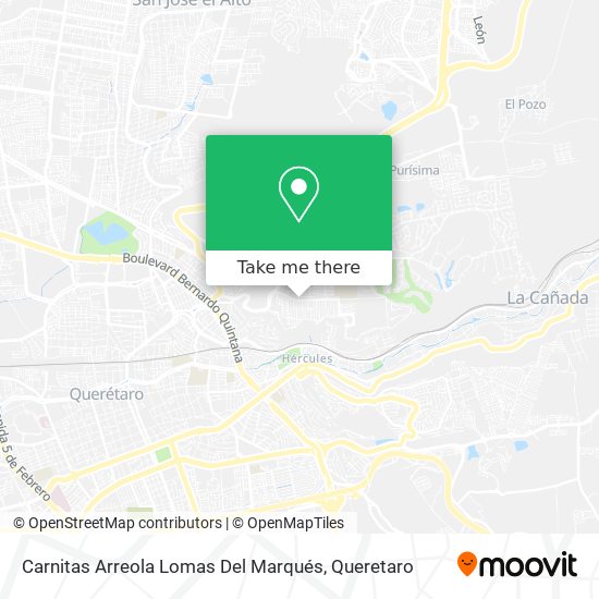 Carnitas Arreola Lomas Del Marqués map