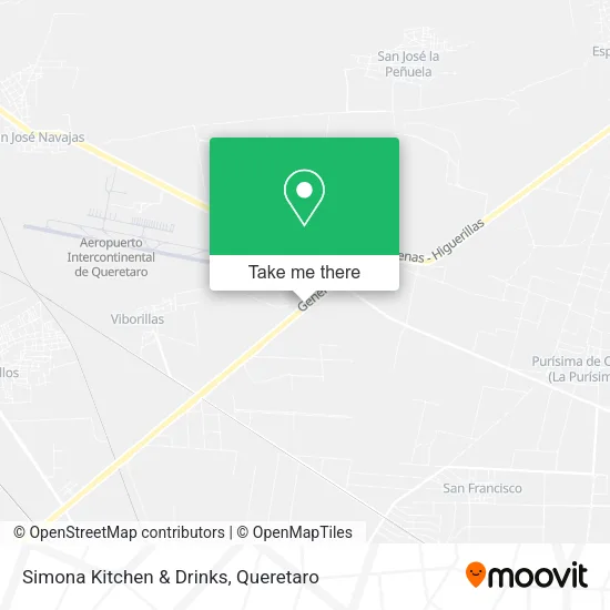 Mapa de Simona Kitchen & Drinks