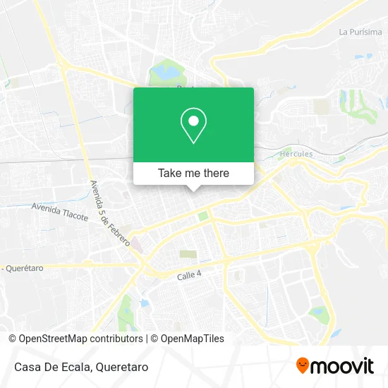 Mapa de Casa De Ecala