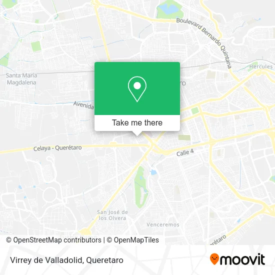 Mapa de Virrey de Valladolid