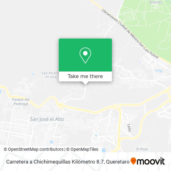 Carretera a Chichimequillas Kilómetro 8.7 map