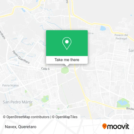 Mapa de Navex