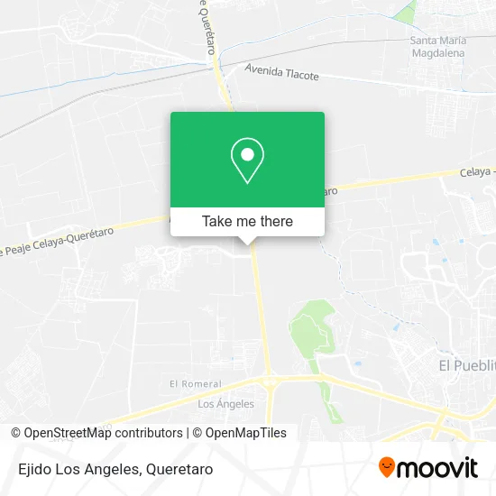 Mapa de Ejido Los Angeles