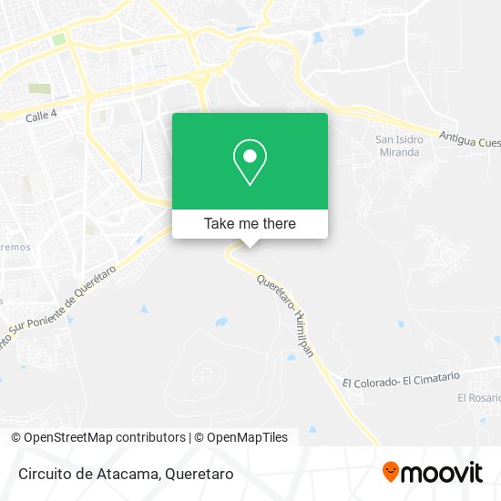 Mapa de Circuito de Atacama