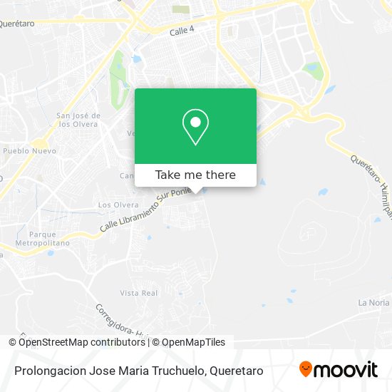 Mapa de Prolongacion Jose Maria Truchuelo
