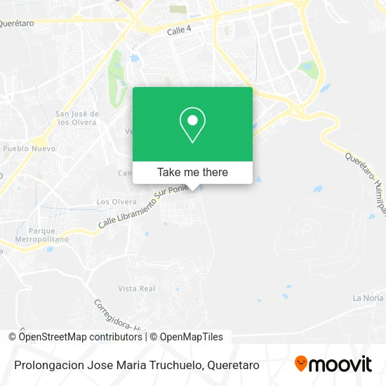 Mapa de Prolongacion Jose Maria Truchuelo