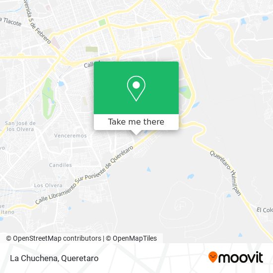 Mapa de La Chuchena
