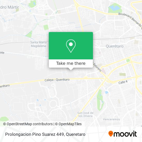 Prolongacion Pino Suarez 449 map