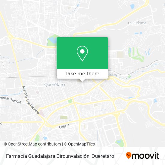 Farmacia Guadalajara Circunvalación map