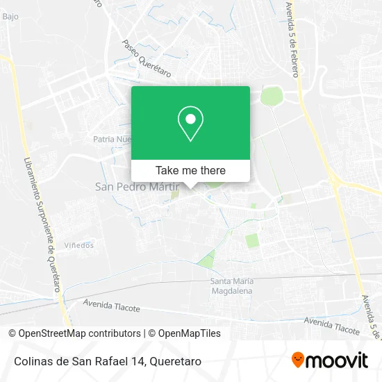Mapa de Colinas de San Rafael 14