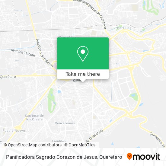 Panificadora Sagrado Corazon de Jesus map