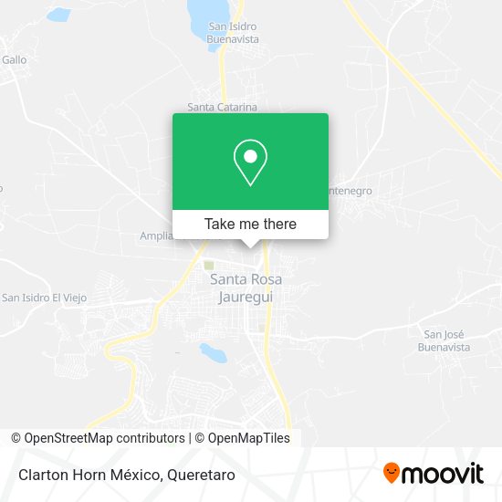 Clarton Horn México map