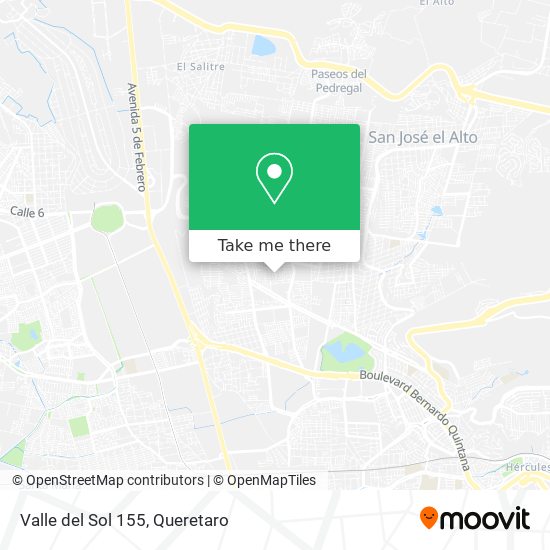 Mapa de Valle del Sol 155