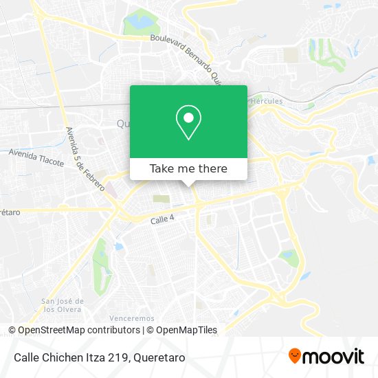 Calle Chichen Itza 219 map