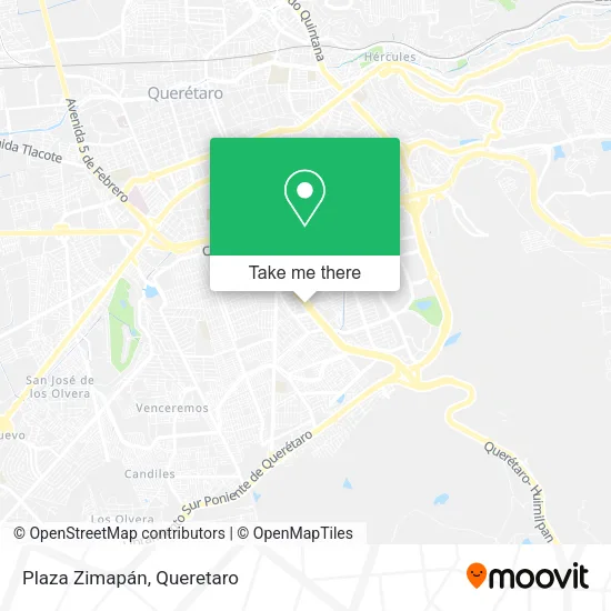 Mapa de Plaza Zimapán