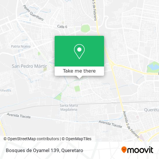 Mapa de Bosques de Oyamel 139