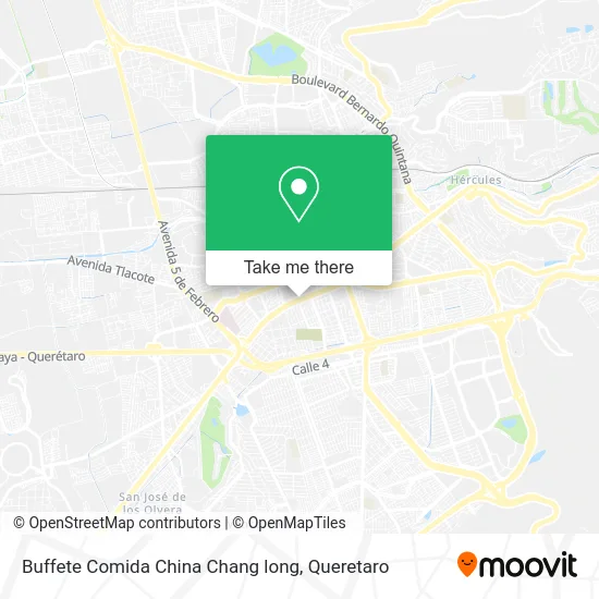 Buffete Comida China Chang long map