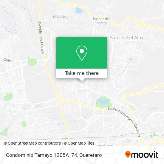Condominio Tamayo 1205A_74 map