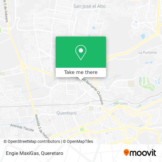 Mapa de Engie MaxiGas