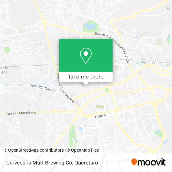 Mapa de Cerveceria Mutt Brewing Co