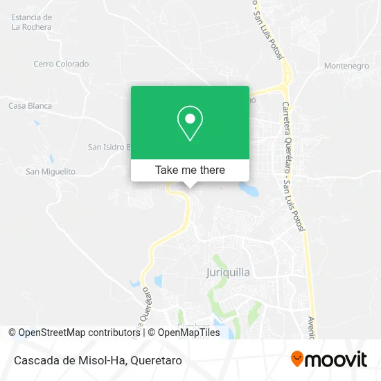 Cascada de Misol-Ha map