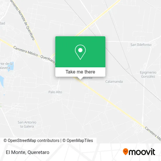 El Monte map