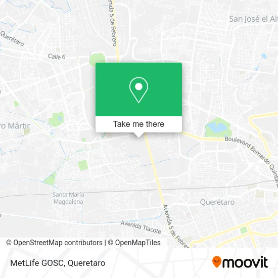 Mapa de MetLife GOSC