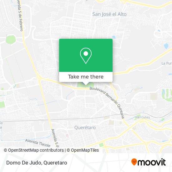 Mapa de Domo De Judo