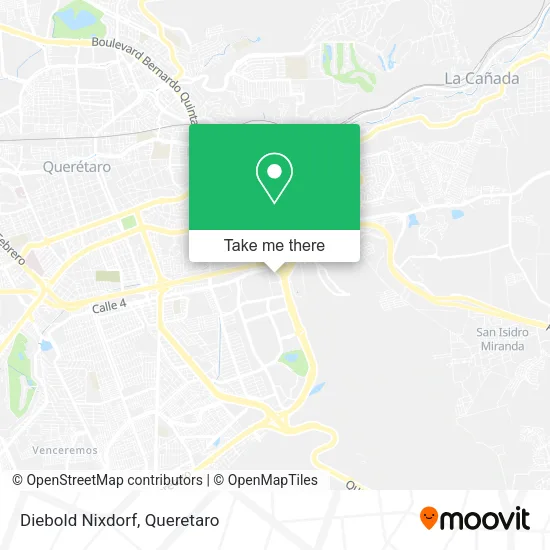 Mapa de Diebold Nixdorf