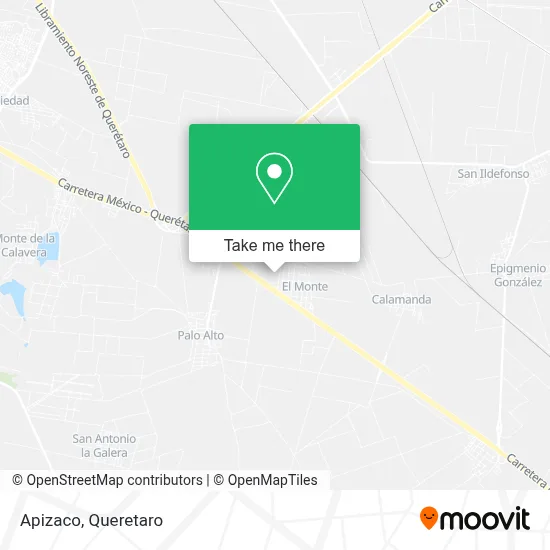 Apizaco map