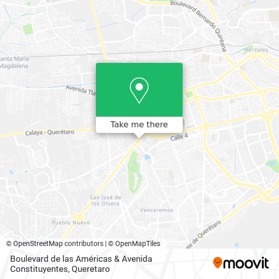 Boulevard de las Américas & Avenida Constituyentes map