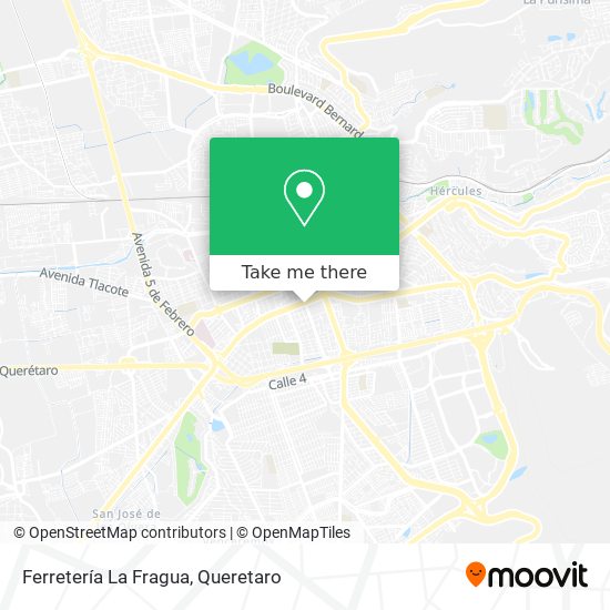 How to get to Ferretería La Fragua in Santiago De Querétaro by Bus?