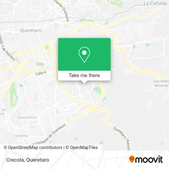 Mapa de Crecola