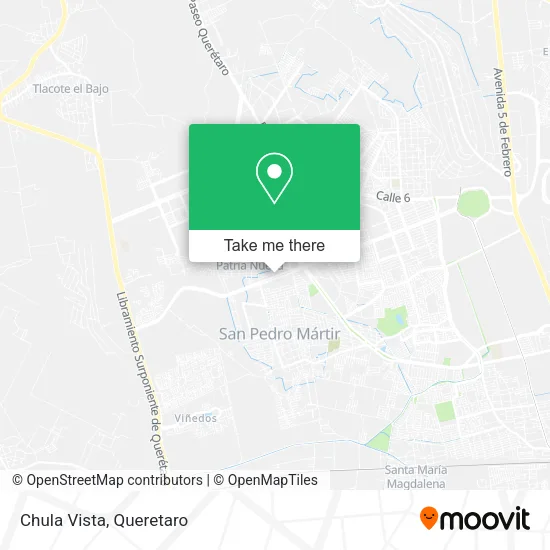 Mapa de Chula Vista