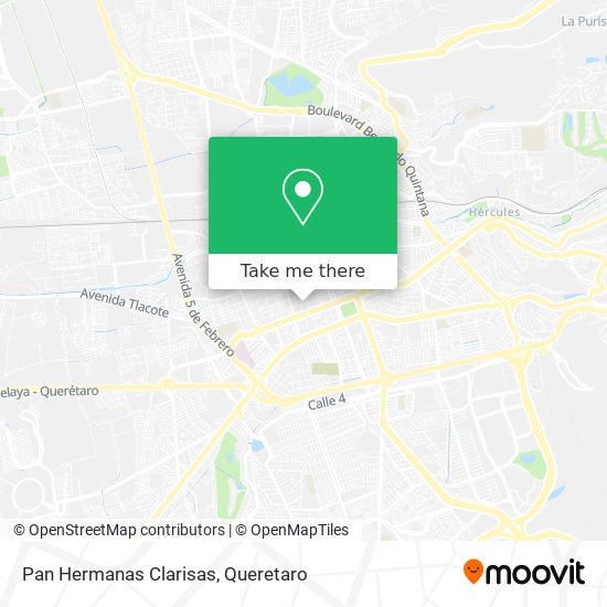 Pan Hermanas Clarisas map