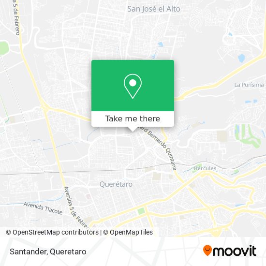 Mapa de Santander