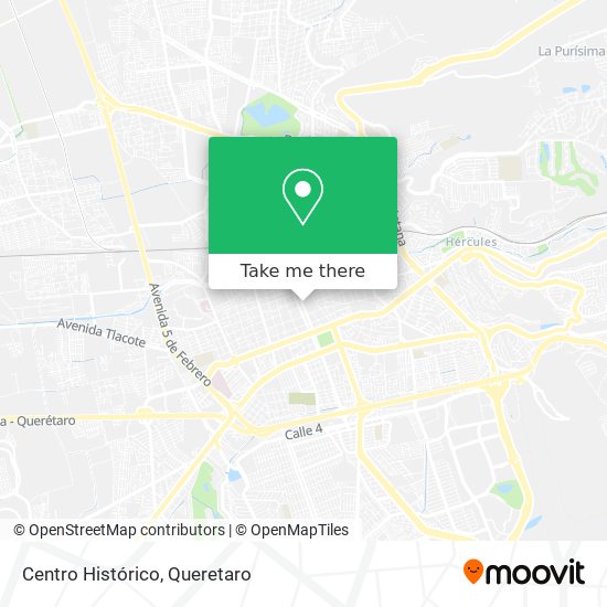 Mapa de Centro Histórico