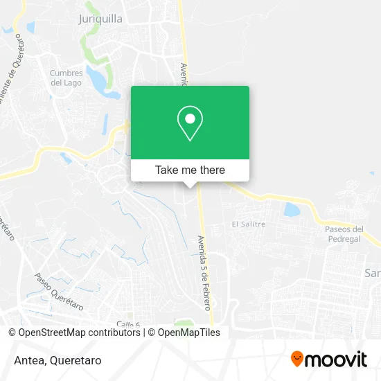 Antea map