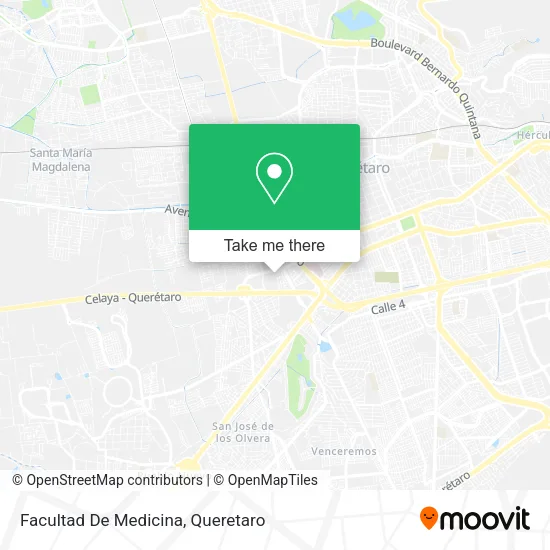Mapa de Facultad De Medicina