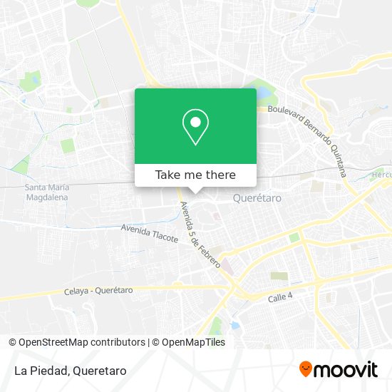 Mapa de La Piedad