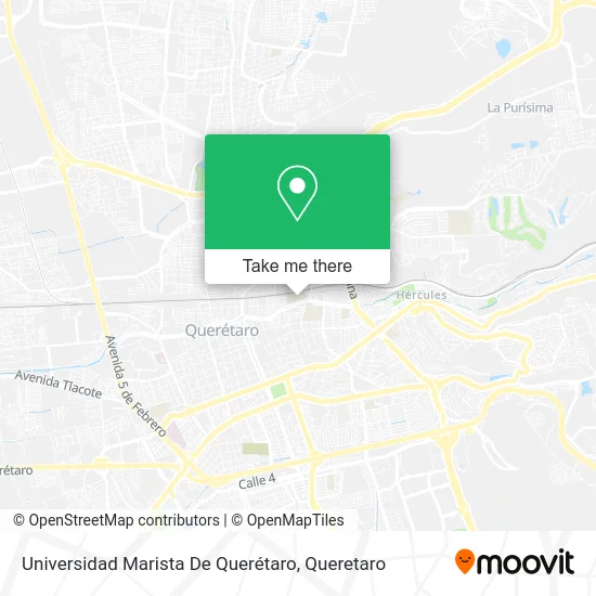 Universidad Marista De Querétaro map