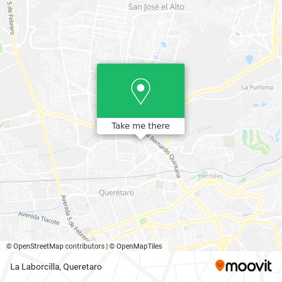 Mapa de La Laborcilla