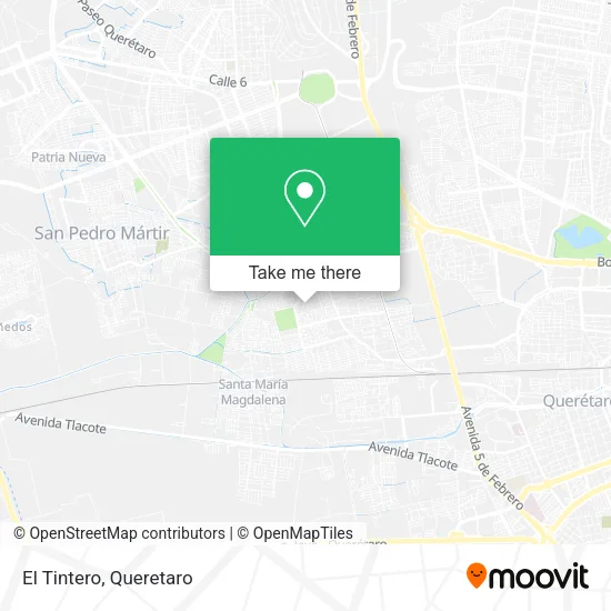 Mapa de El Tintero