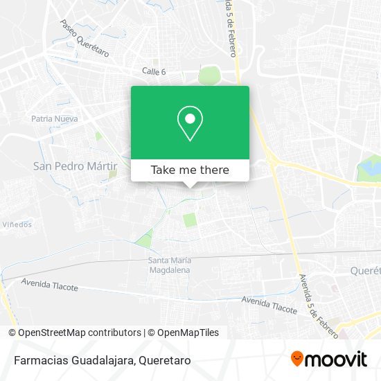 Farmacias Guadalajara map