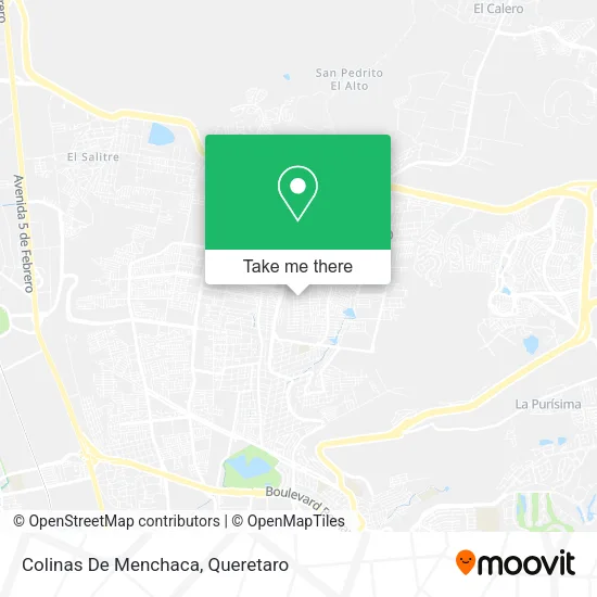 Mapa de Colinas De Menchaca