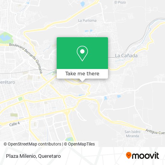 Mapa de Plaza Milenio
