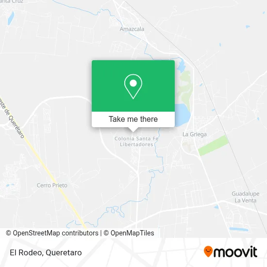 El Rodeo map