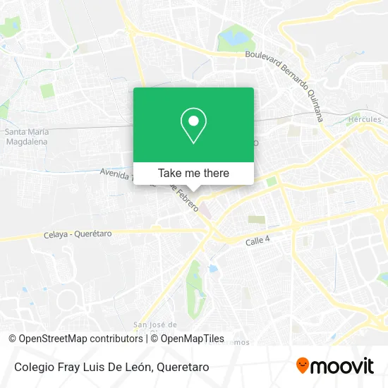 Mapa de Colegio Fray Luis De León