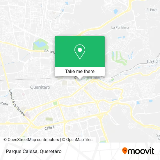 Mapa de Parque Calesa